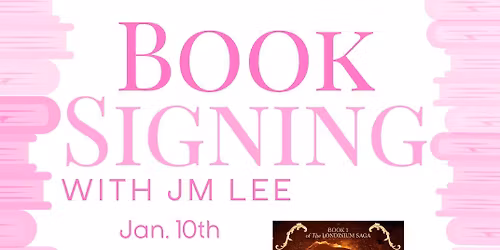 Book signing with JM Lee