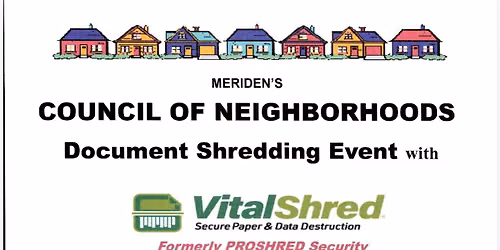 COUNCIL OF NEIGHBORHOODS Document Shredding Event