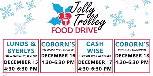 2025 Jolly Trolley Food Drive