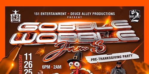 GOOBLE WOBBLE JAM III 2025 WED NOVEMBER 26TH LIVE @ THE WOODSHED EVENT CENTER TOPEKA,KS