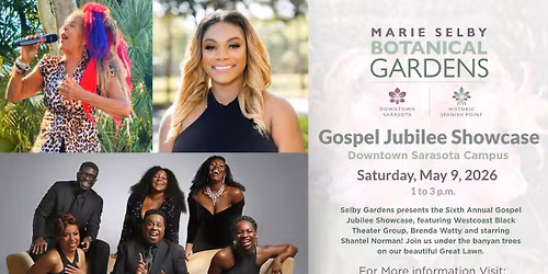 Gospel Jubilee Showcase at Selby Gardens