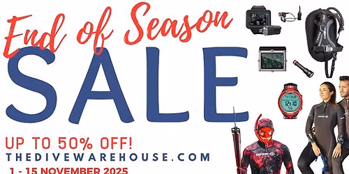 End of season sale