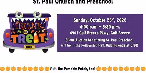 Trunk or Treat and Silent Auction