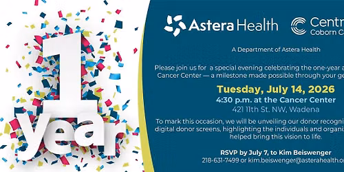 Cancer Center One-Year Anniversary