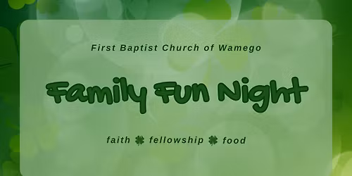 Family Fun Night