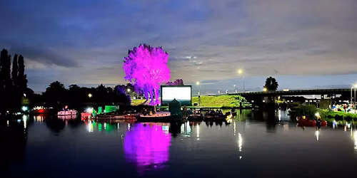 drijf  in bioscoop op het water