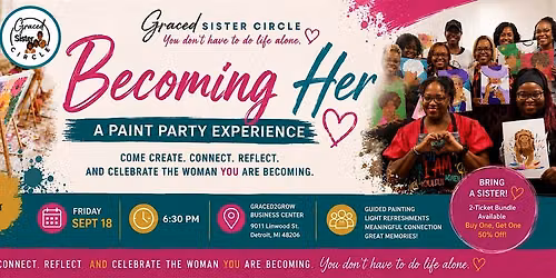 Graced Sister Circle Paint with Purpose Party