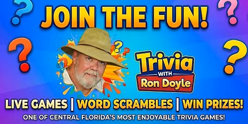 Trivia with Ron @ Raise the Bar and Grill