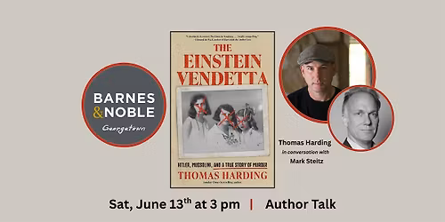THE EINSTEIN VENDETTA - Historical True Crime Author Talk