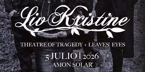 Liv Kristine "Tour Amor Vincit Omnia 2026"