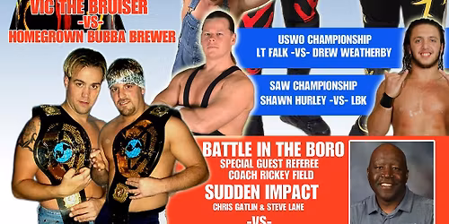 USWO & SAW Wrestling returns to the Boro