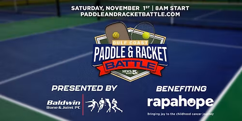 3rd Annual Gulf Coast Paddle and Racket Battle