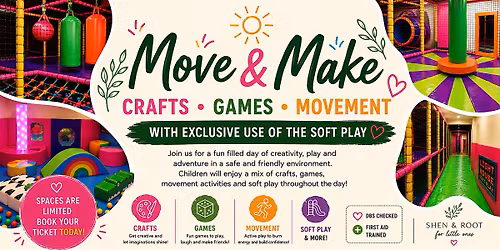 Move & Make summer fun at The Light House Soft Play