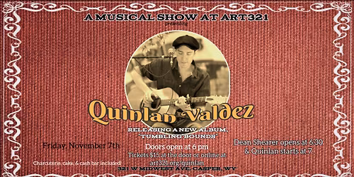 Quinlan Valdez Album Release Party at ART321