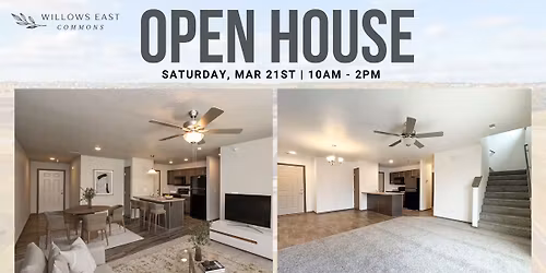 Willows East Commons Open House!