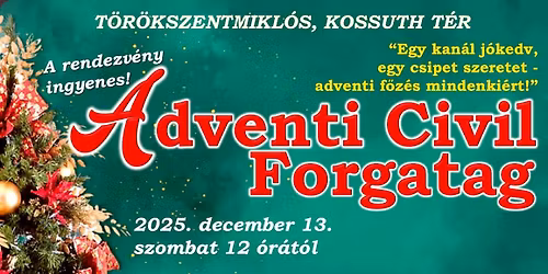 Adventi Civil Forgatag 2025 