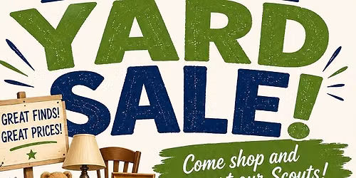 Troop 335 Yard Sale and Car Wash