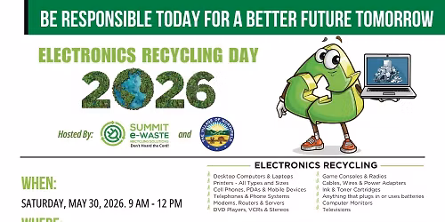 Northfield Village Electronics Recycling Day 2026