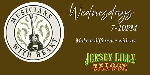 Musicians with Heart at Jersey Lilly Saloon