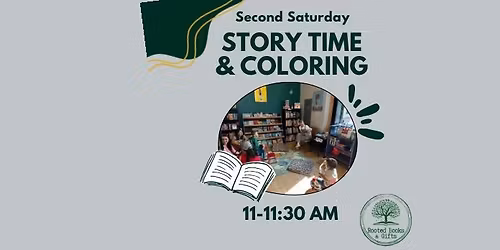 Second Saturday Story Time in English