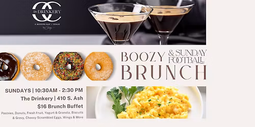 Boozy Brunch & Sunday Football at The Drinkery