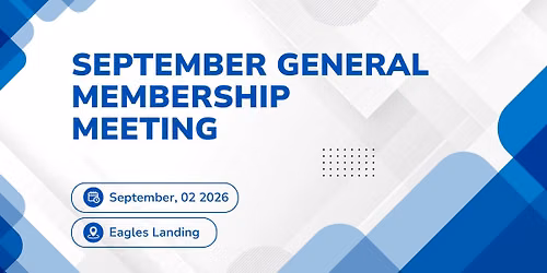 September General Membership Meeting 