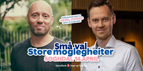SOGNDAL | Sm\u00e5 val. Store moglegheiter.