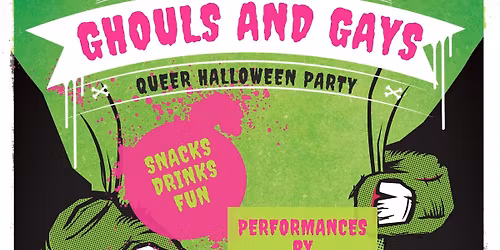 Ghouls and gays - Queer youth Halloween party!