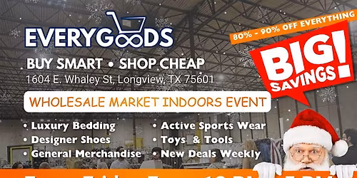 Wholesale Market Indoors Event (Every Friday)