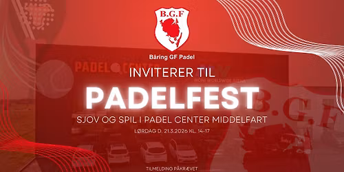 PADELFEST 21\/3 2026 14-17