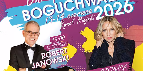 \ud83c\udf8aDNI GMINY BOGUCHWA\u0141A 13\u201314 czerwca 2026\ud83c\udf8a\n\n