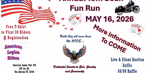 4th Annual Tom Bean Fun Run