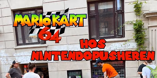 Mario Kart 64-turnering hos Nintendopusheren(August 2026)