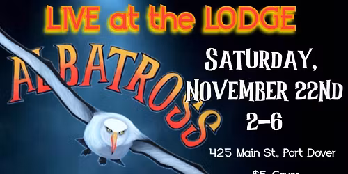 ALBATROSS LIVE at the LODGE
