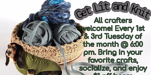 Get Lit and Knit!