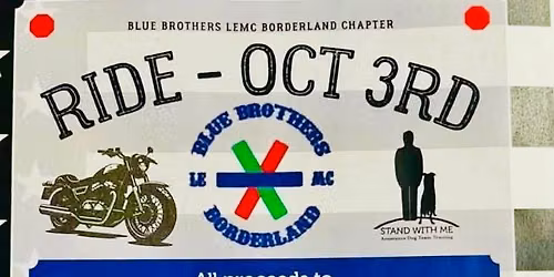 Blue Brothers Borderland Chapter Annual Ride