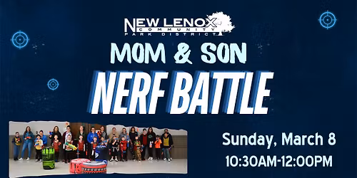 Mom & Son Nerf Battle