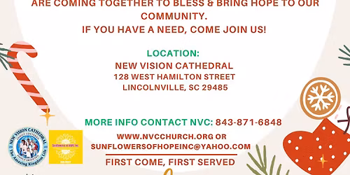 FOOD GIVEAWAY HOPE for the Holidays! 