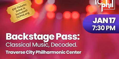 Backstage Pass - January 17