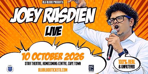 Joey Rasdien Live