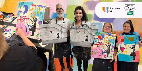 Refugee Week | Paint and Sip - Girl with Balloon