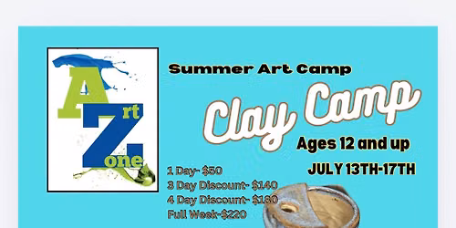 Teen Clay Art Camp: Travel Mugs