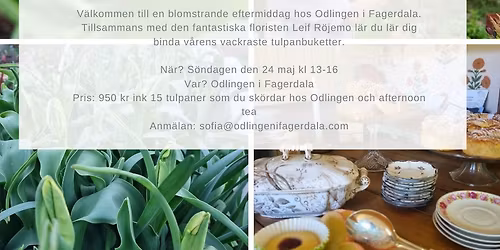 Tulpanfrossa och bukettbinderi