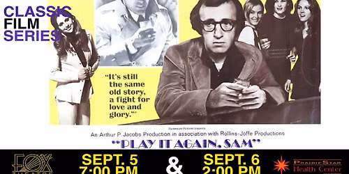 Retro & Classic Film Series: Play It Again, Sam