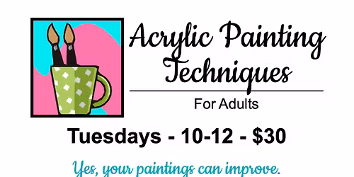 Acrylic Painting Techniques for Adults