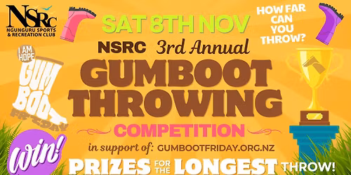 NSRC | Gumboot Throwing Comp '25