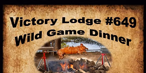 Annual Wild Game Dinner