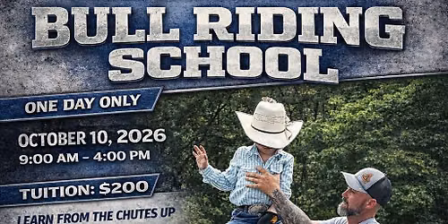 Rockin A bucking bulls bull riding school
