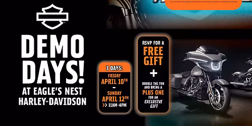 Feel the Power: Eagle\u2019s Nest Harley Demo Days