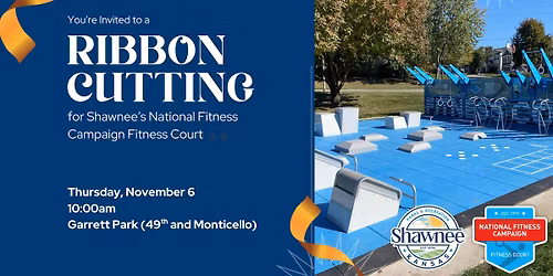 Fitness Court Ribbon Cutting